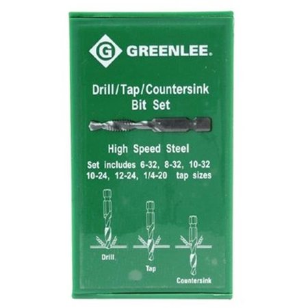 GREENLEE Greenlee 332-DTAPKIT 17620 Drill Tap Kit 332-DTAPKIT